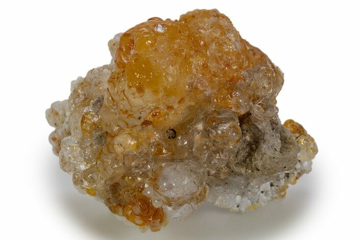 Botryoidal Hyalite Opal with Chalcedony - Mexico #324338